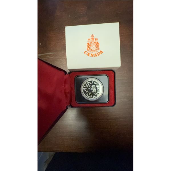 1978-2003 Canadian Silver Proof Coin With Case