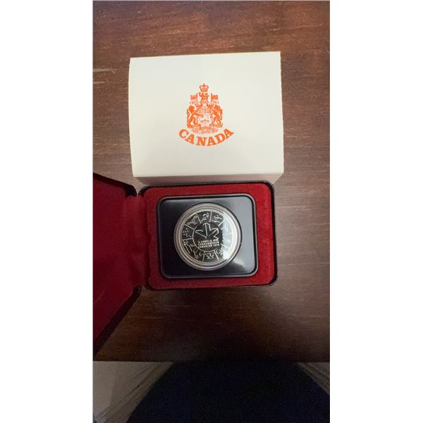 1976 Canada Silver Dollar Olympic Games Proof Coin
