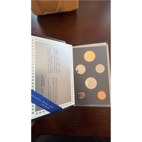 Canadian Royal Mint Uncirculated Coin Sets (7 Sets)