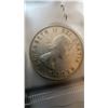 Image 2 : 1957 Canada 50 Cent Coin, 80% Silver, 11.66g