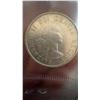 Image 2 : 1963 Canada 50 Cents Coin, 80% Silver, British Arms Reverse