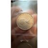 Image 2 : 1961 Canada 50 Cents Silver Coin, Queen Elizabeth II, 80% Silver