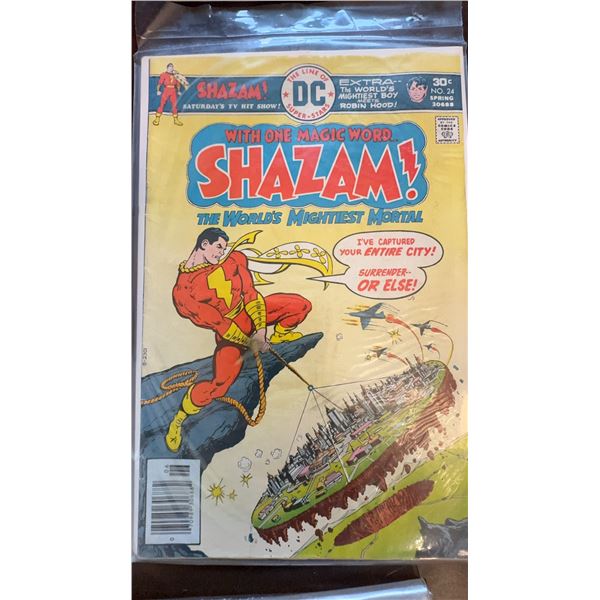 Shazam! #24 DC Comic Book (30 Cent, 1976)