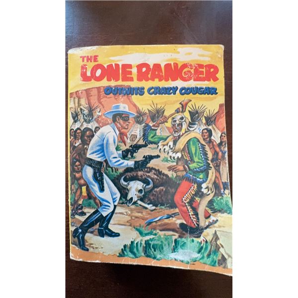 The Lone Ranger Outwits Crazy Cougar Big Little Book
