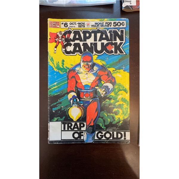 Captain Canuck Comic Issue #6 Oct-Nov 1979