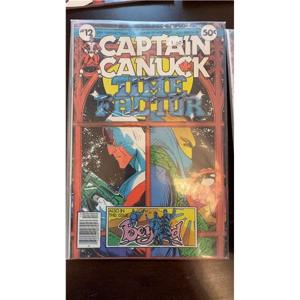 Captain Canuck #12 Comic Book Time Factor Issue