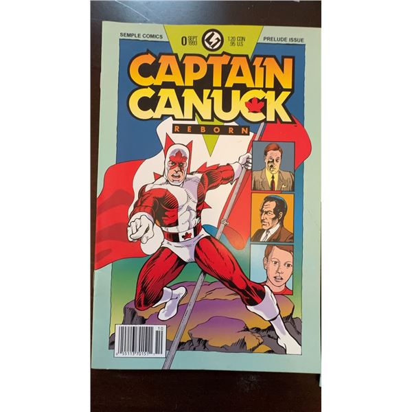 Captain Canuck Reborn #0 Prelude Issue