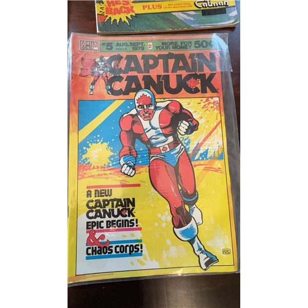 Captain Canuck #5 (Aug-Sept 1976), Comely Comix