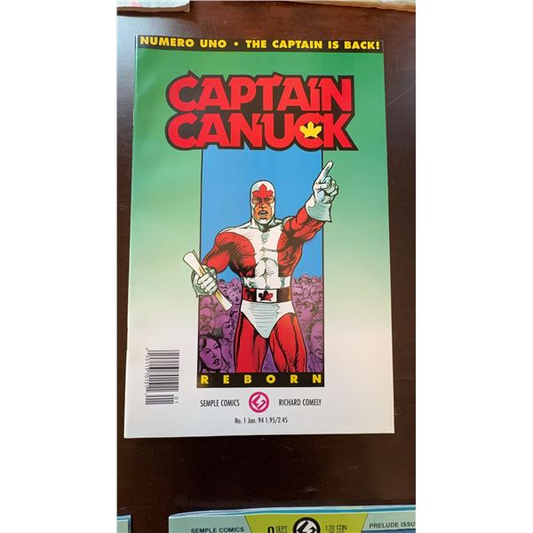 Captain Canuck Reborn No. 1 Comic Book (1993)
