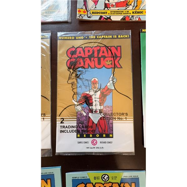 Captain Canuck Reborn Collector's Edition No. 1 with Trading Cards