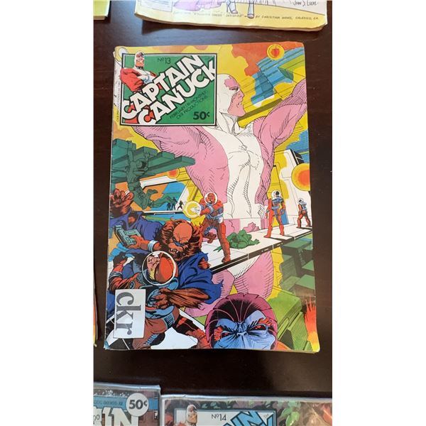 Captain Canuck Comic Book Issue No. 13 (CK Publications, 1981)