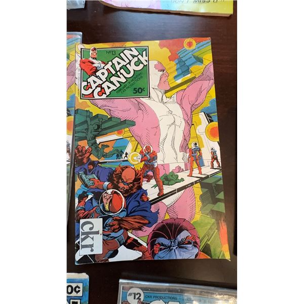 Captain Canuck No. 13 Comic Book (CKR Productions, 1981)