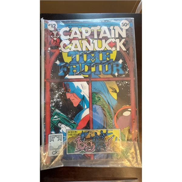 Captain Canuck #12 Comic Book (Time Factor)