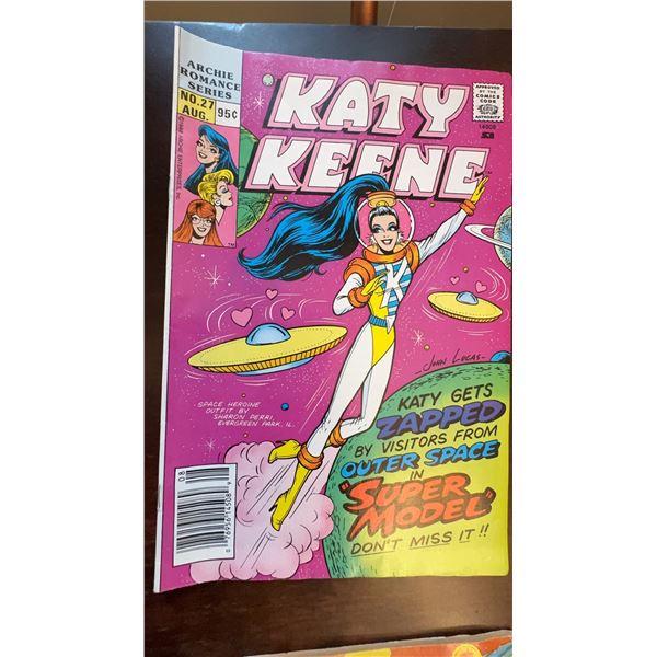 Archie Romance Series Katy Keene No. 28 Comic August 1987