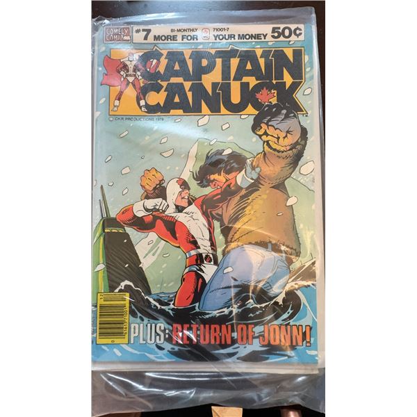 Captain Canuck Comic Issue No. 17 (1979)