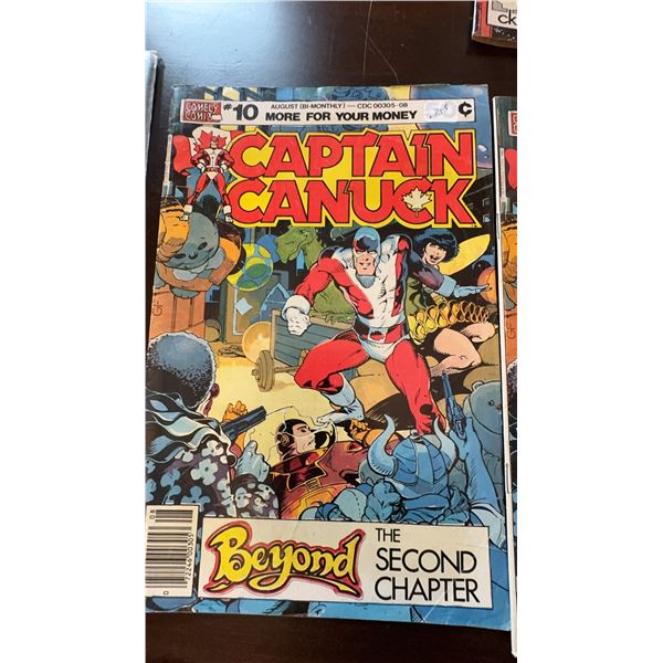 Captain Canuck Comic Issue #10 August