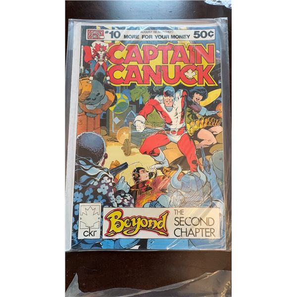 Captain Canuck #10 August 1981 Comic Book