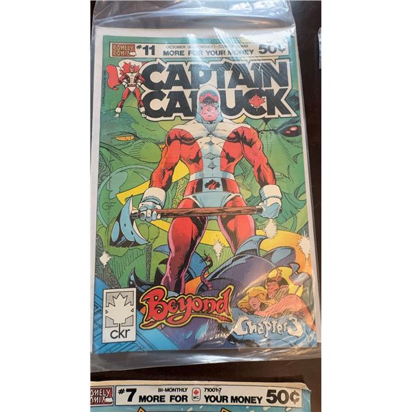 Captain Canuck #11 Comic Book (October 1980, CKR)