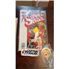 Image 1 : Captain Canuck Comic with Patch and Button Set