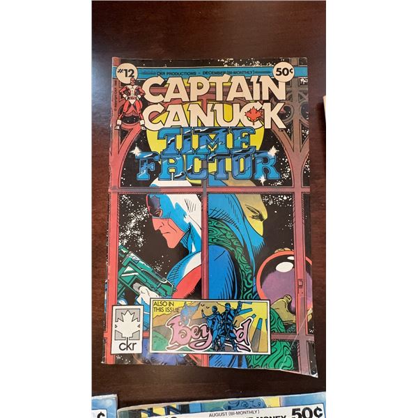 Captain Canuck #12 Comic Book December Issue