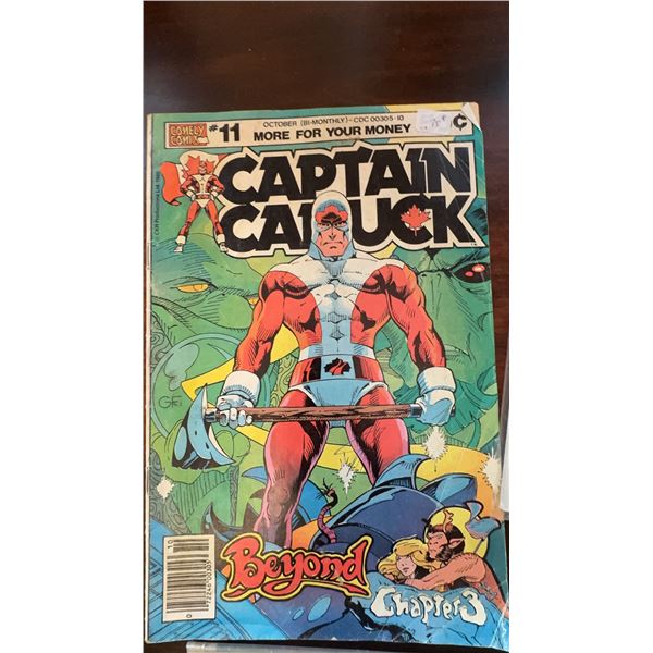Captain Canuck #11 October Bi-monthly Comic Book
