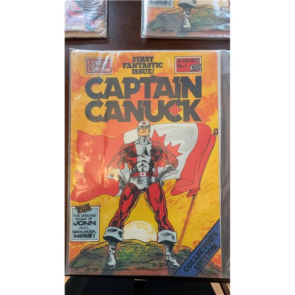 Captain Canuck No. 1 First Issue Collector's Edition Comic