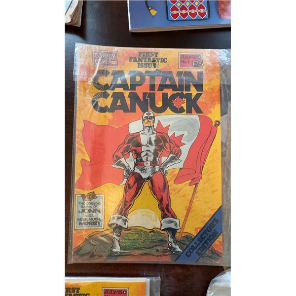 Captain Canuck First Fantastic Issue July 1975 Collector's Edition