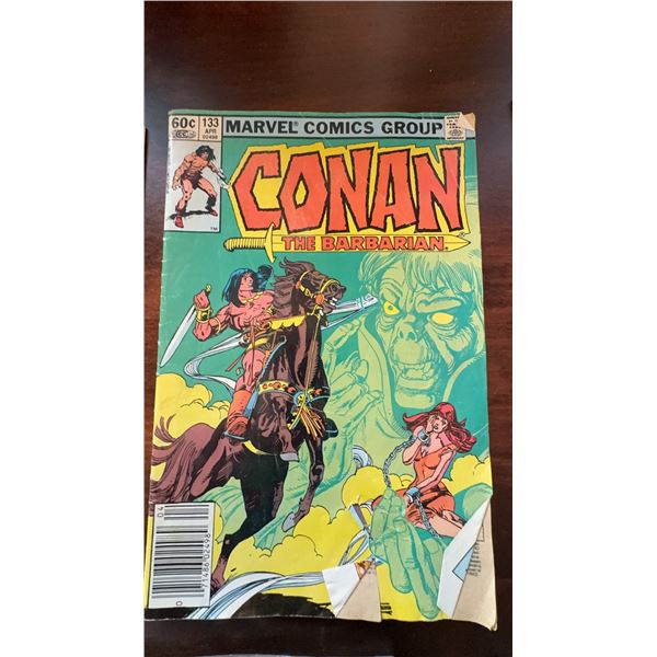 Conan the Barbarian Marvel Comic Issue No. 133 (April 1982)