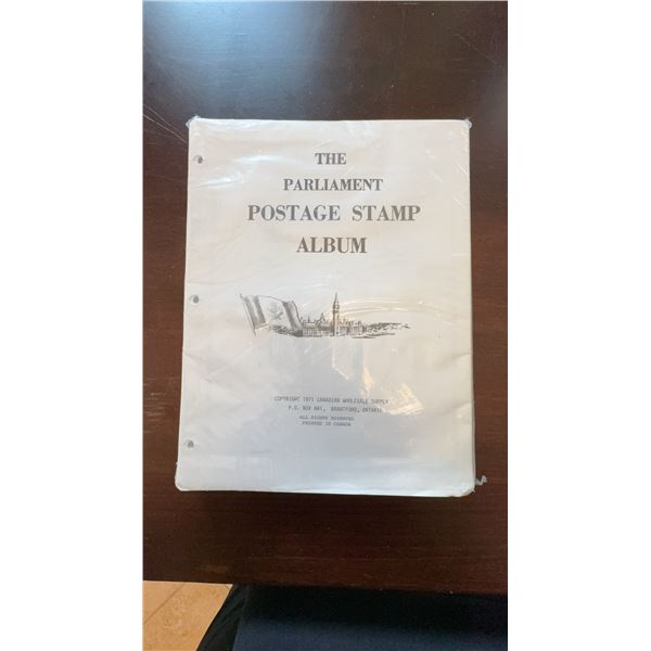 The Parliament Postage Stamp Album, 1971 Canadian Wholesale Supply