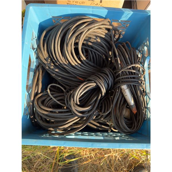 Audio and XLR Cables Lot