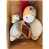 Image 1 : Kitchenware Lot With Old Underground Whiskey Jug and Fire-King Dish