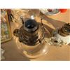 Image 3 : Tabletop Oil Lamps – Glass and Floral Ceramic Base