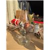 Image 1 : Clear Glass Miniature Oil Lamp with Wick and Chimney