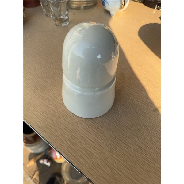 White Ceramic Electrical Insulator