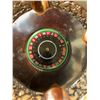Image 2 : Roulette Theme Metal Ashtray and Novelty Tabletop Lighter Set