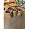 Image 3 : Ceramic Nude Female Relief Mug With Small Barrel Mugs Set