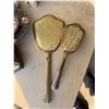 Image 3 : Art Deco Style Vanity Set with Hand Mirror and Brush