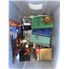 Image 2 : Box Lot With Books, Ashtray, Locks, and Miscellaneous Items