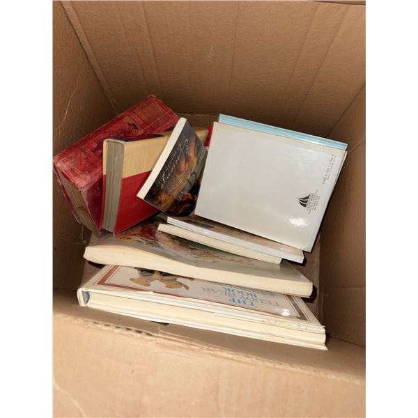 Box Lot of Books Including The Teddy Bear