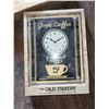 Image 1 : Salamander Graphics Good Coffee Tin Clock, Old Timers Collection