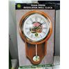 Image 1 : John Deere Regulator Wall Clock in Original Box