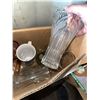 Image 2 : Glassware Lot with A&W Root Beer Mug and Vases