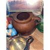 Image 7 : Decorative Lot: Art Glass Bowl, Hummel Figurine, Silver Bowl, Pottery, Photo Frame