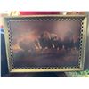 Image 8 : Decorative Lot: Art Glass Bowl, Hummel Figurine, Silver Bowl, Pottery, Photo Frame