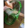 Image 9 : Decorative Lot: Art Glass Bowl, Hummel Figurine, Silver Bowl, Pottery, Photo Frame