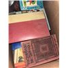 Image 3 : Box Lot of Children's and Educational Books with Vintage Shakers