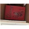 Image 8 : Box Lot of Children's and Educational Books with Vintage Shakers
