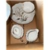 Image 1 : Fine China Tea Set Noritake Wheat Pattern, Japan, 5 Pieces