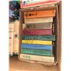 Image 4 : Box Lot of Mixed Fiction Books Including Hardy Boys, Zane Grey, Ordeal by Fire, and More