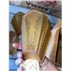 Image 2 : 3 Amber Frosted Art Deco Glass Wall Sconce Shades